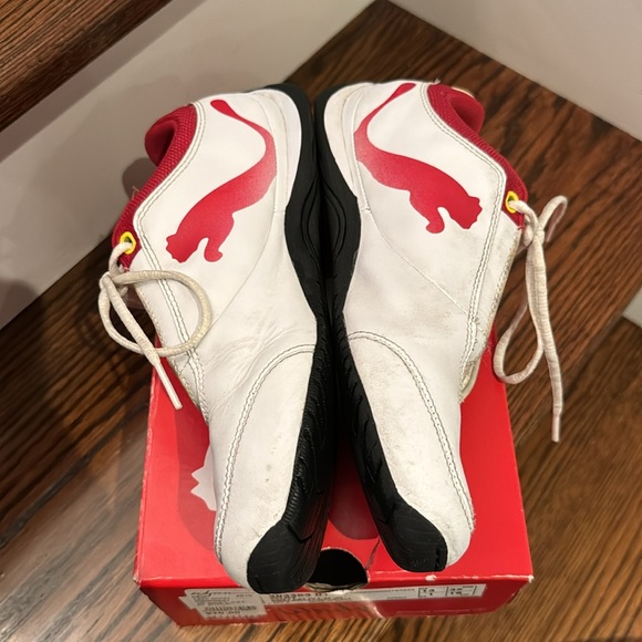 White Ferrari Puma Children Shoes - Picture 8 of 9